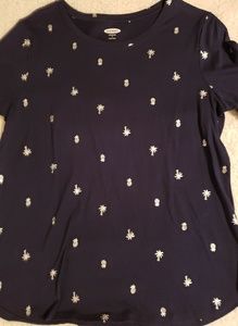 Old Navy Pineapple and Palm Tree Tee